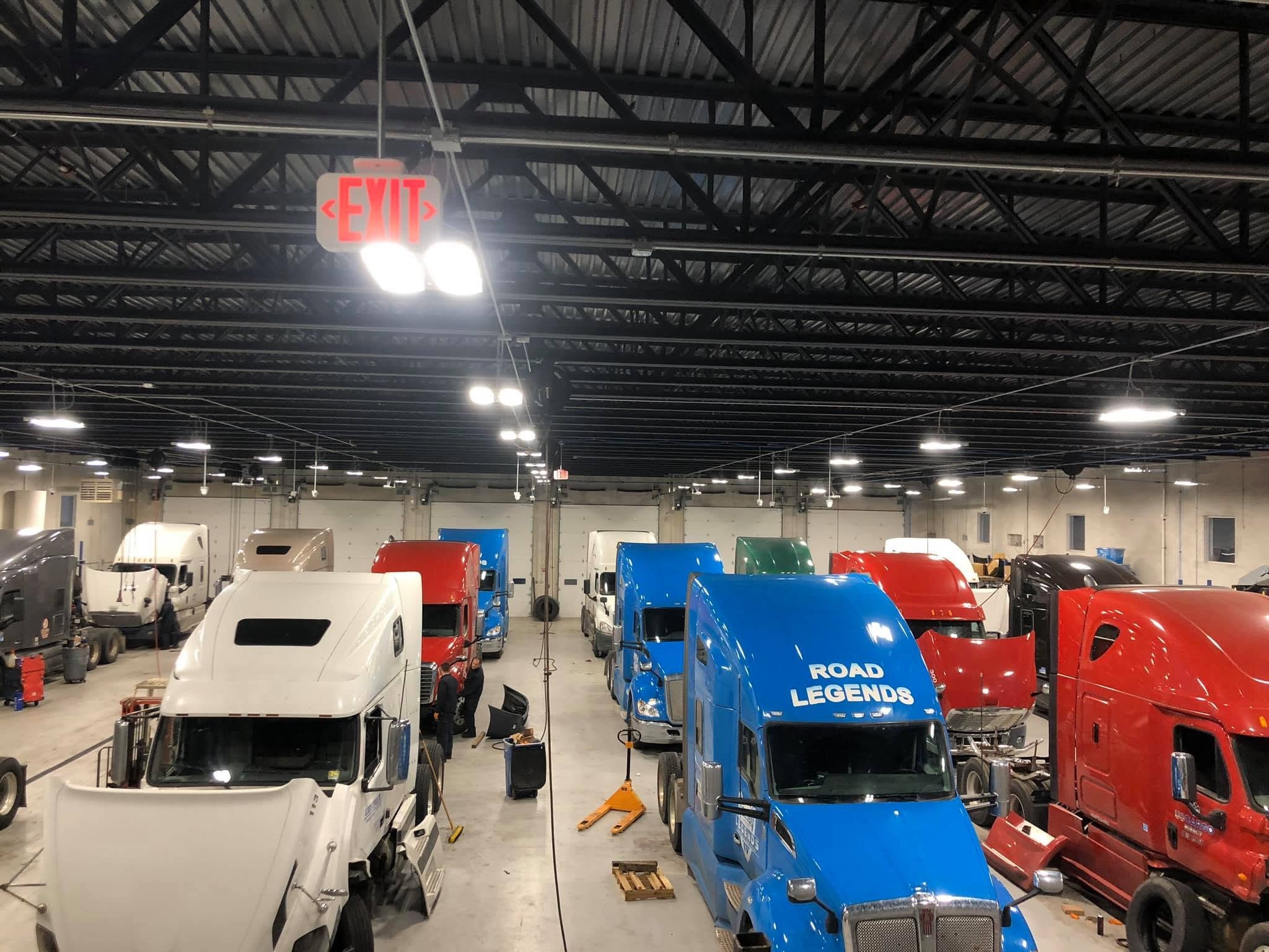 Trucks at Lemont Truck Center
